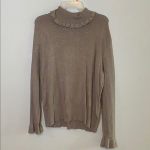 Tan long sleeve sweater